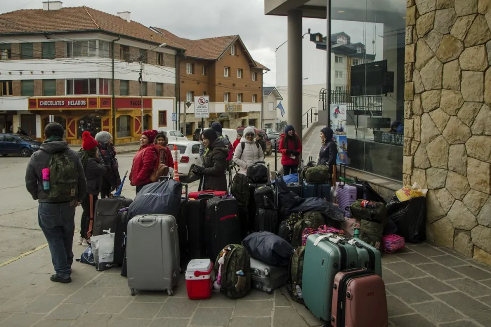 Bariloche contó con el 82% de ocupación hotelera durante la segunda quincena de julio. Foto: Marcelo Martínez.
