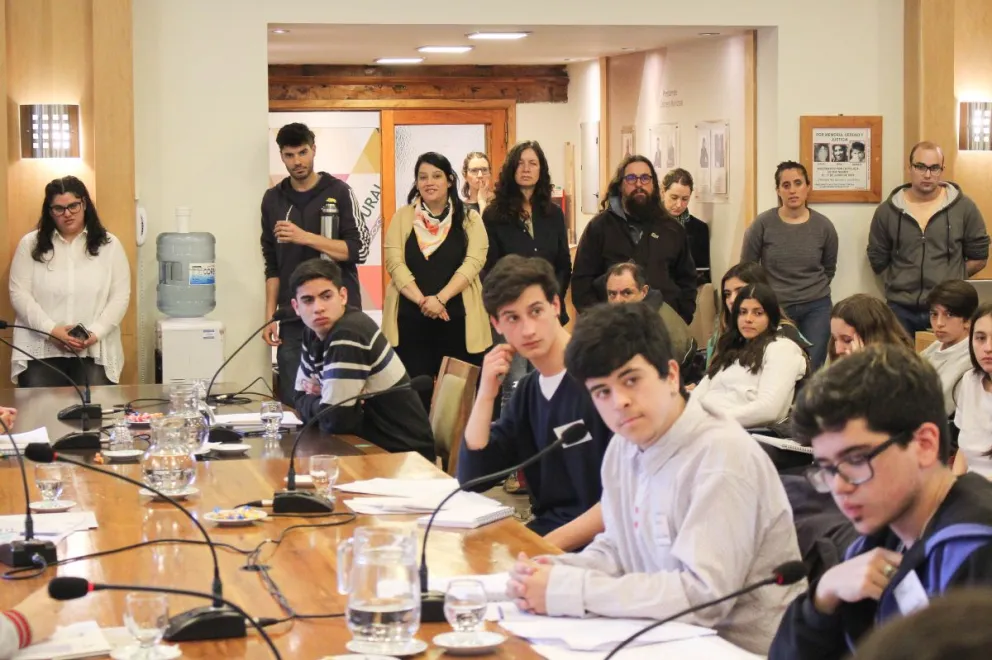 Los “concejales por un día” debatieron sus proyectos