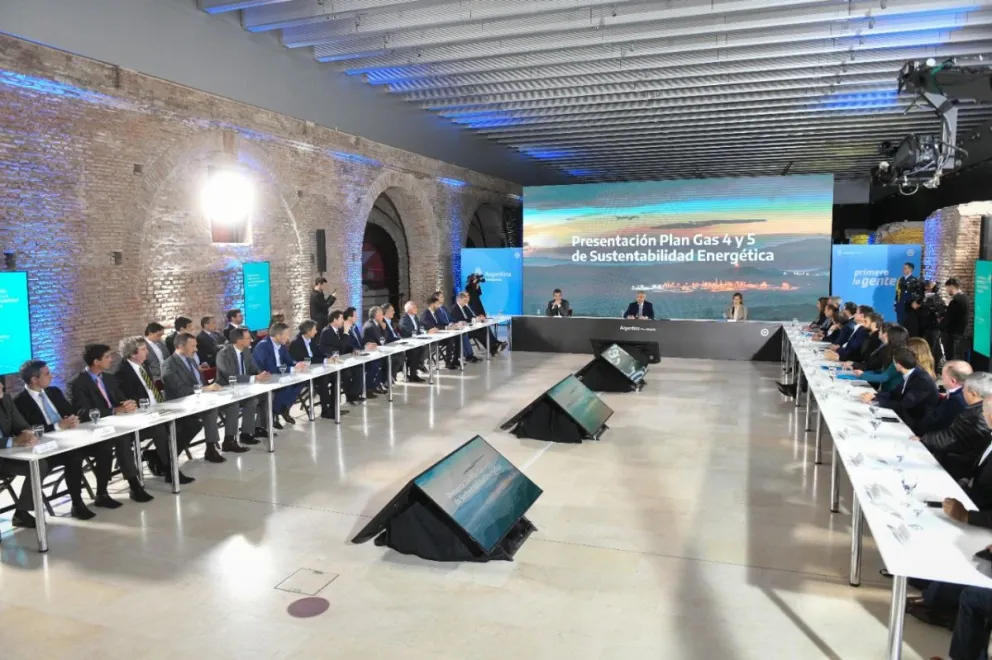 Con presencia de gobernadores patagónicos, anunciaron obras para la producción de gas