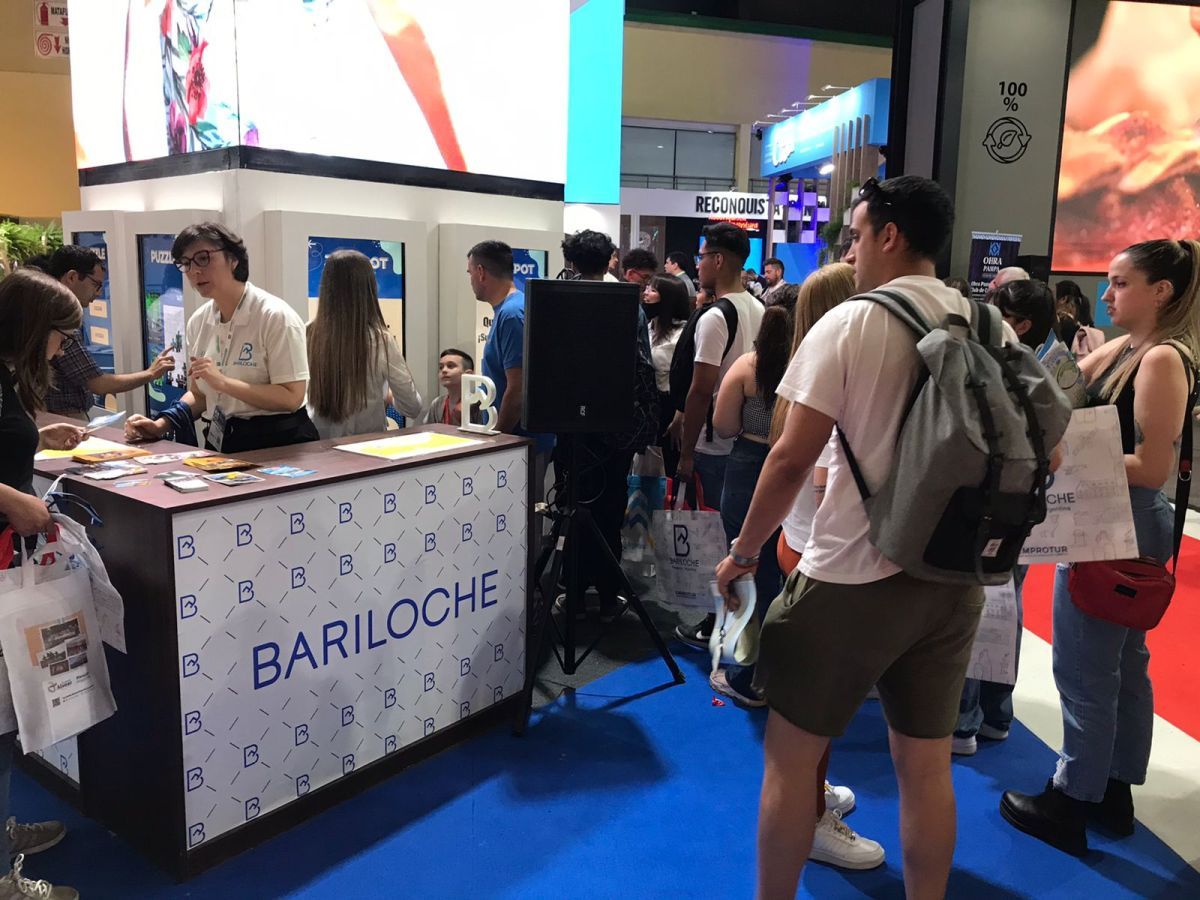 Cómo es el stand de Bariloche en la Feria Internacional de Turismo