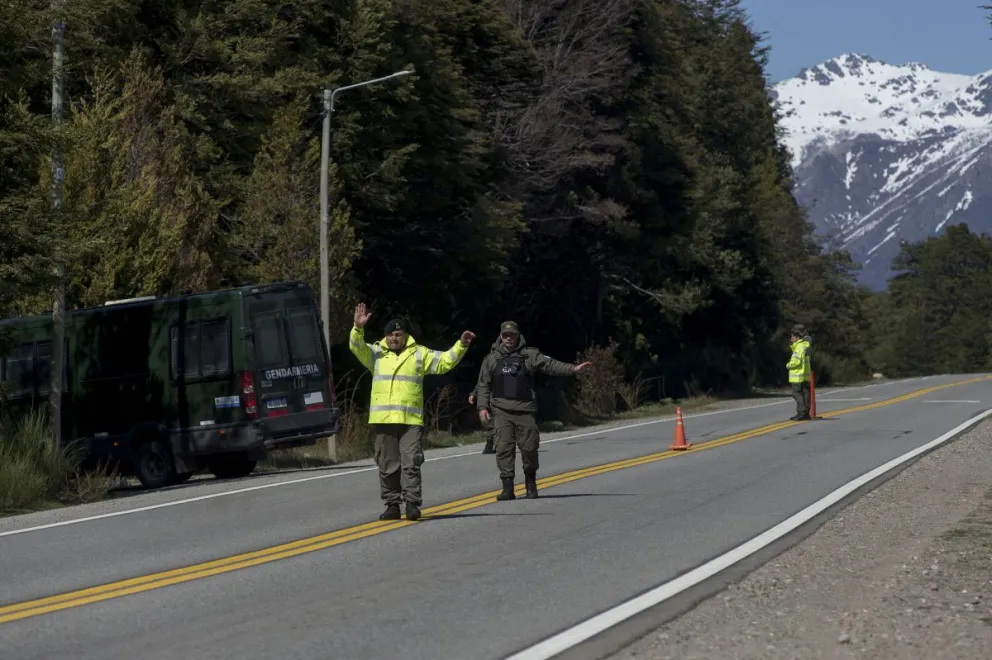 Tras el operativo, la ruta 40 se encuentra habilitada