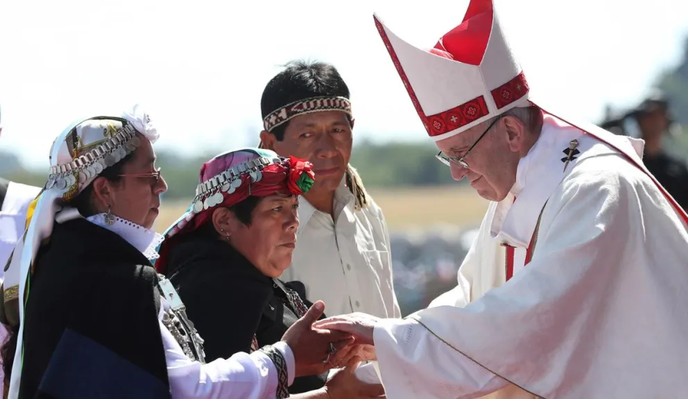 El reclamo mapuche por el desalojo en Villa Mascardi llegó al Papa Francisco