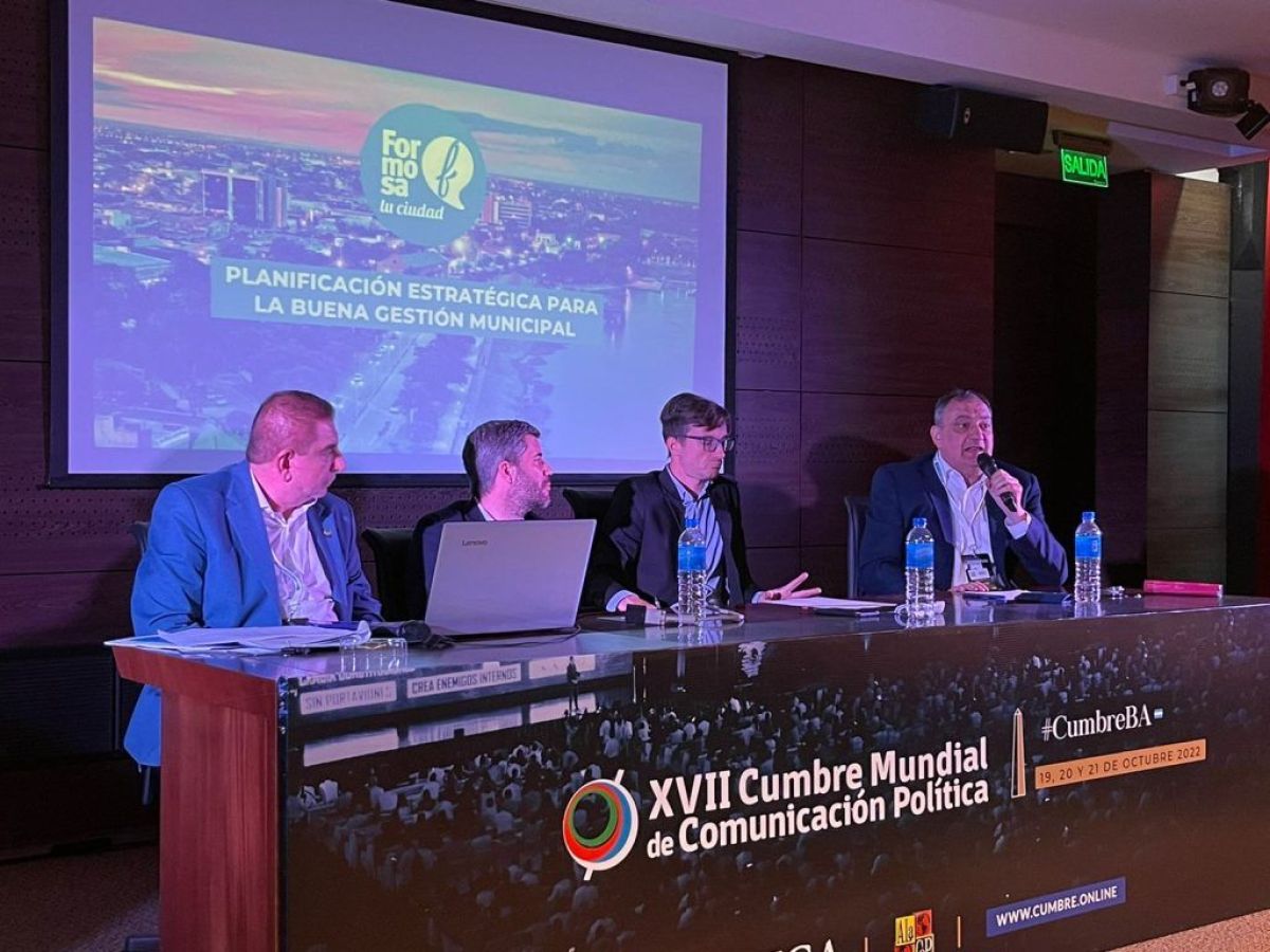 Con el foco en la Ecotasa, Gennuso disertó en la Cumbre Mundial de Comunicación Política