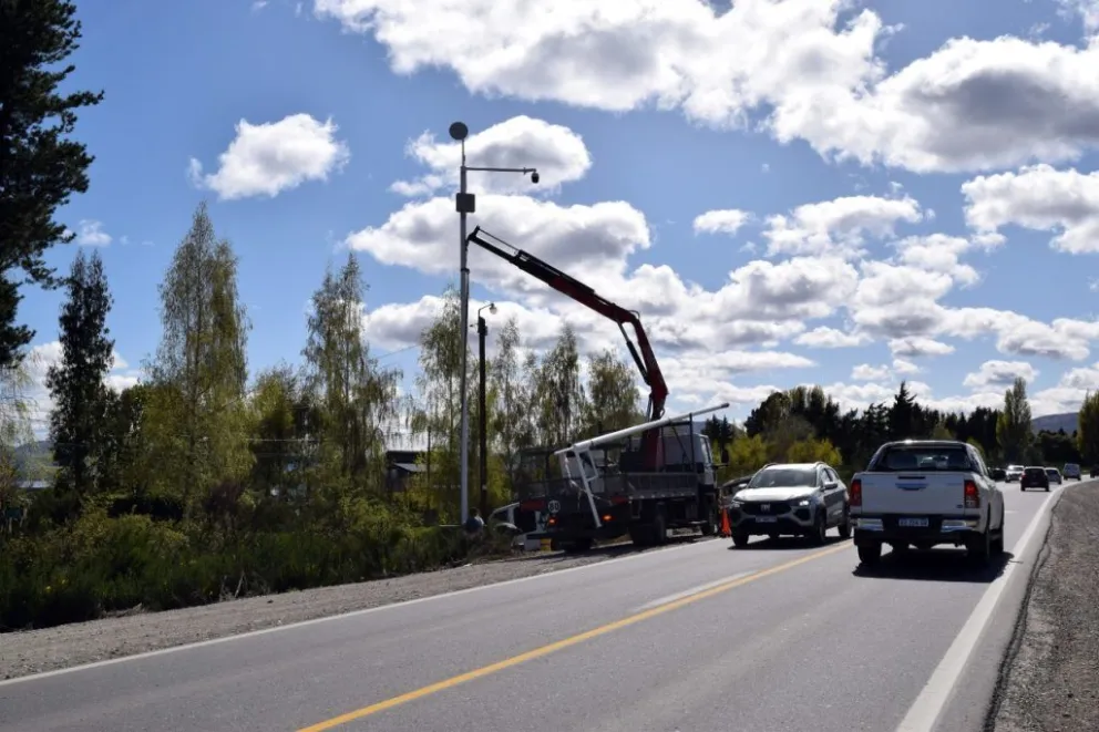 El barrio Las Chacras tiene dos nuevas cámaras de videovigilancia
