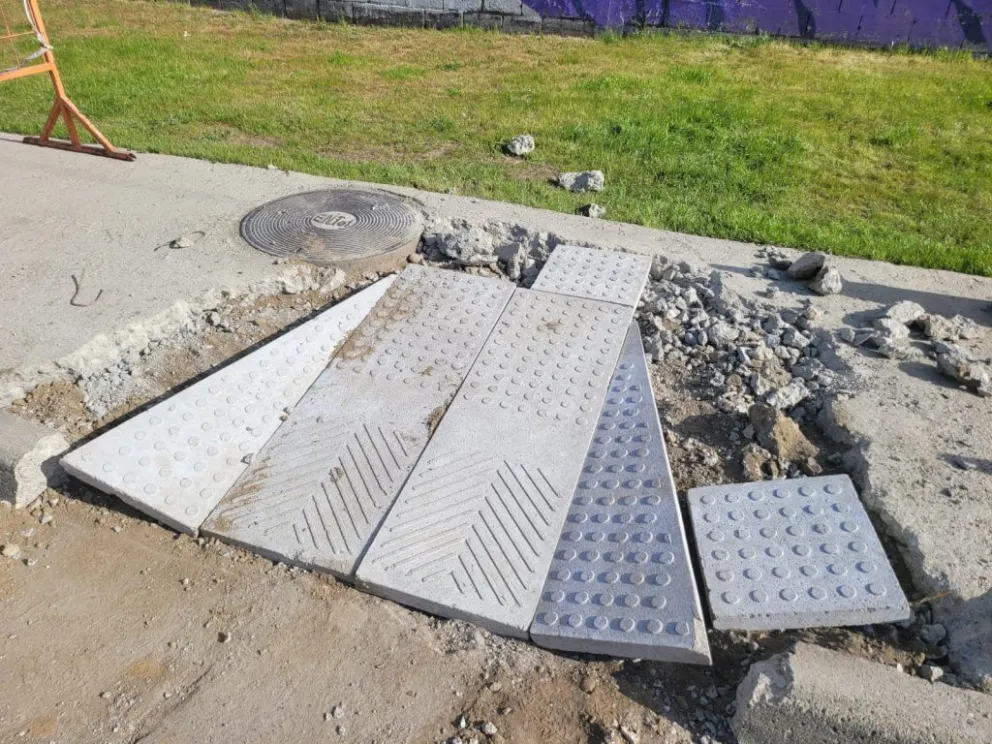 En una primera etapa, el Municipio busca instalar cien rampas inclusivas