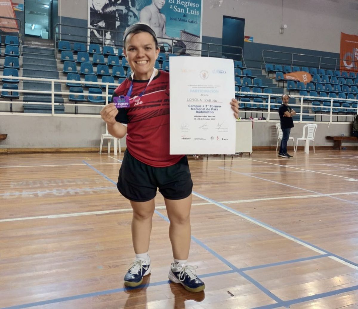 Karina Loyola ya está en camino al Mundial de Japón