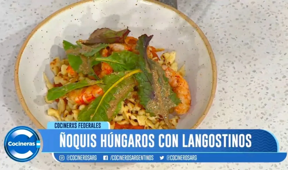 Una chef barilochense se lució con una receta bien local en la Televisión Pública