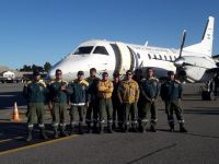 Combatientes del Splif viajan a combatir los incendios en Salta