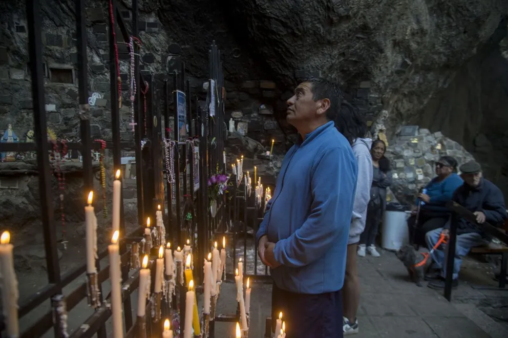 En gran caravana, se realizó la peregrinación de la Virgen de las Nieves