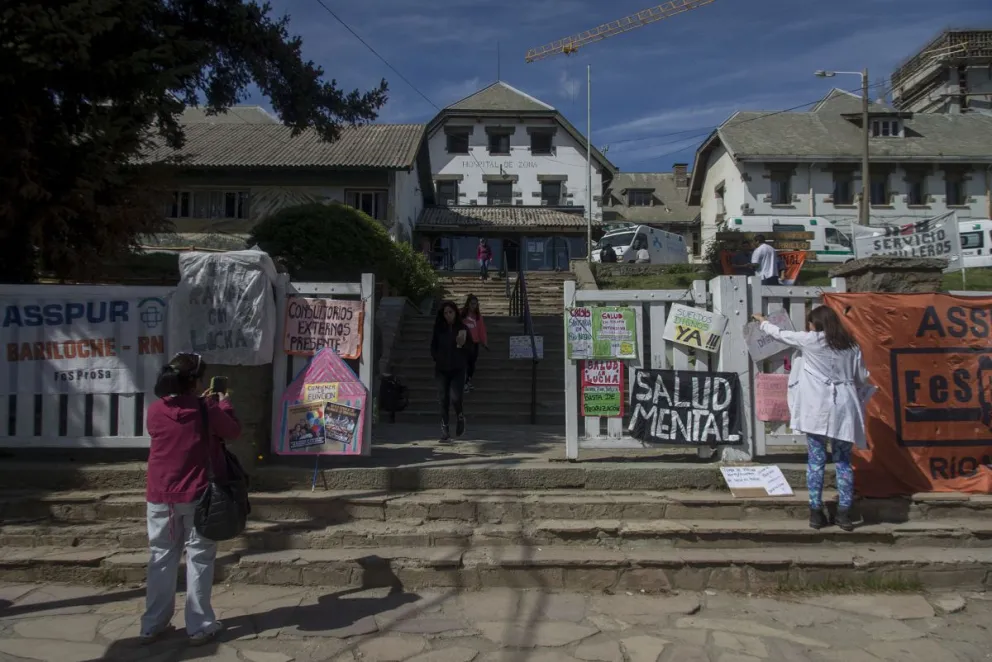 Hospitalarios locales se unen al paro nacional 