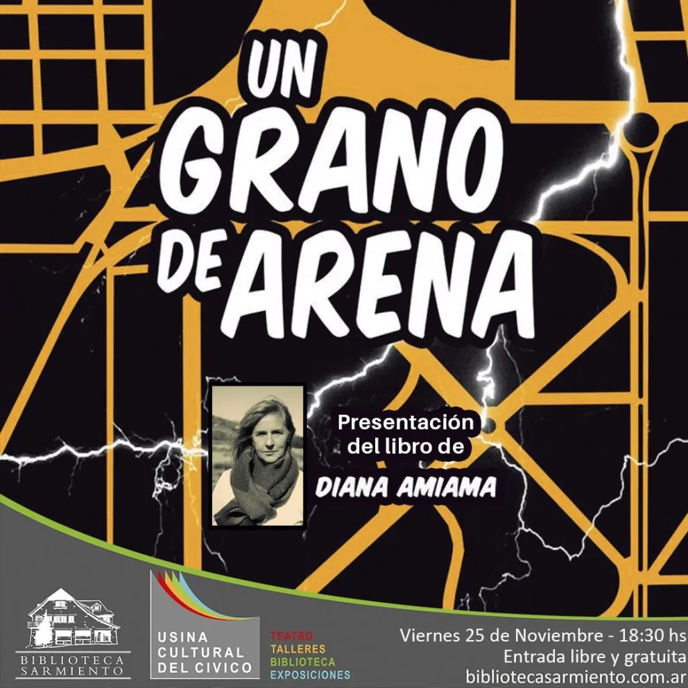 Presentación del libro "Un grano de arena" de Diana Amiama 
