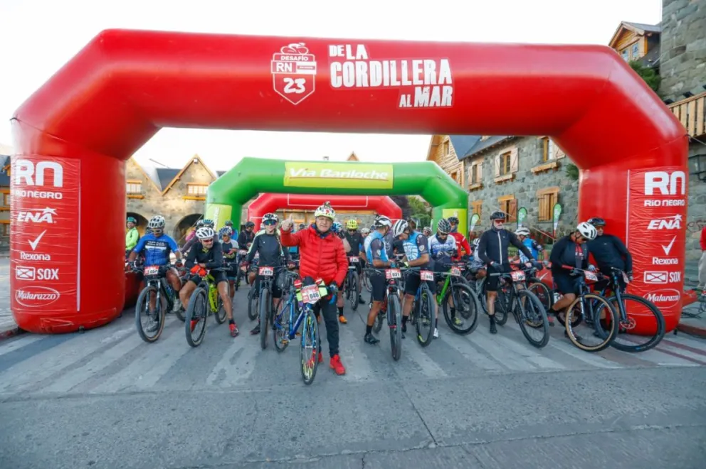 El Desafío Ruta 23 arrancó con todo y ya está en Jacobacci