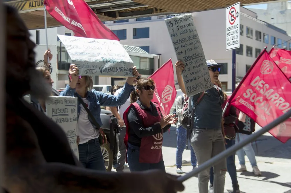 A pesar del llamado a la mesa de negociación, ATE mantuvo las movilizaciones