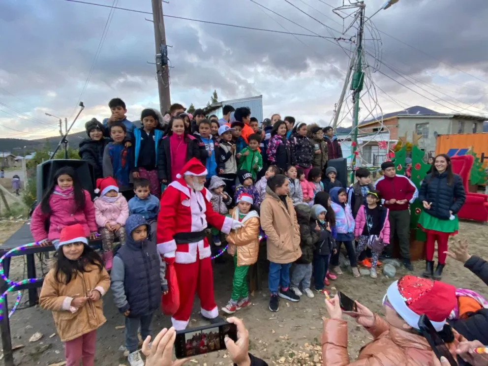 En Nuestras Malvinas también iniciaron los festejos de la Navidad