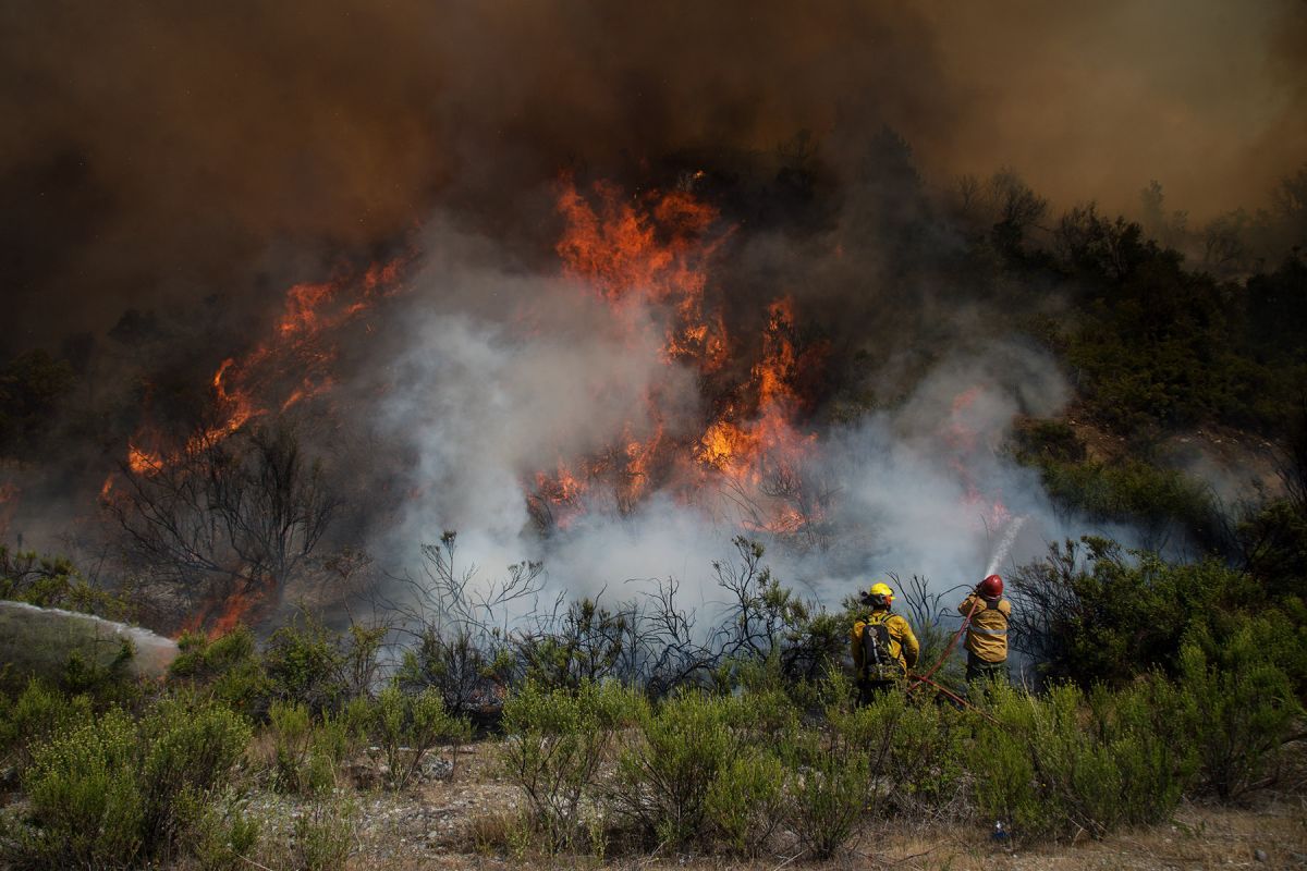 Una ola de calor aumenta el riesgo de incendios forestales