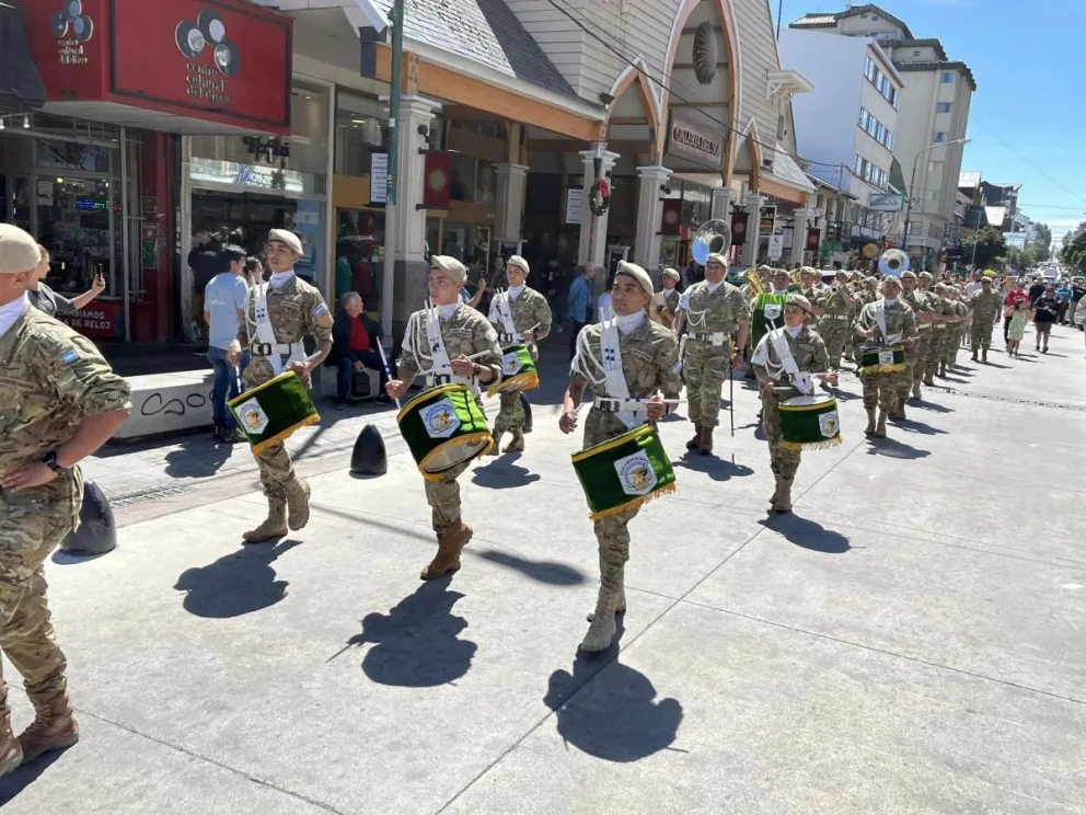 Argentina campeón: la sorpresa de la banda militar 
