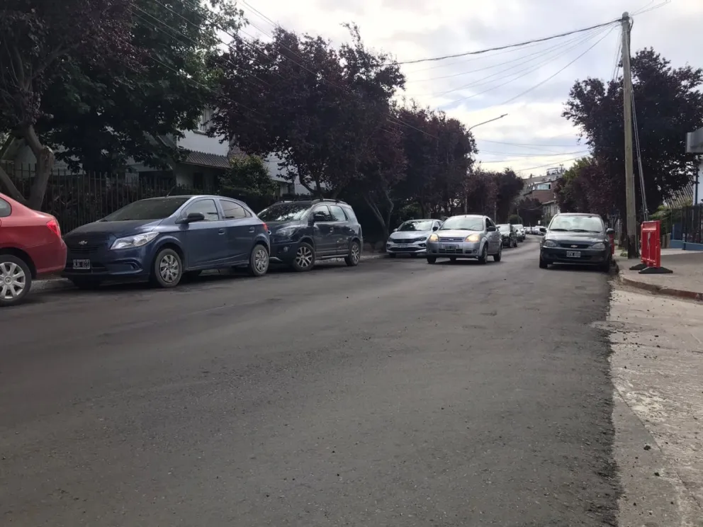 Finalizó la repavimentación de calle España