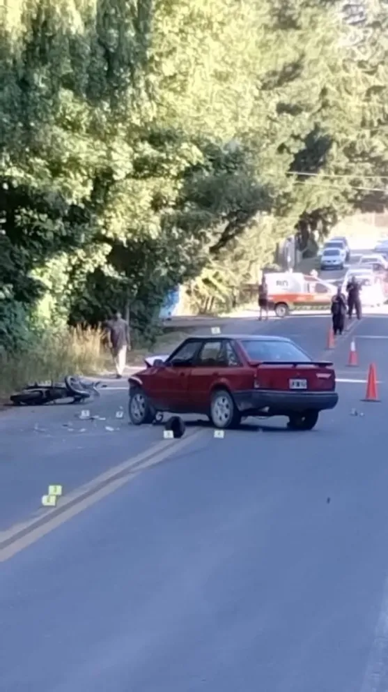 Falleció Galo, el motociclista atropellado en Bustillo