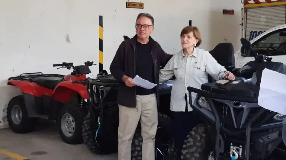 Áreas protegidas: suman equipamiento para los guarda ambientales