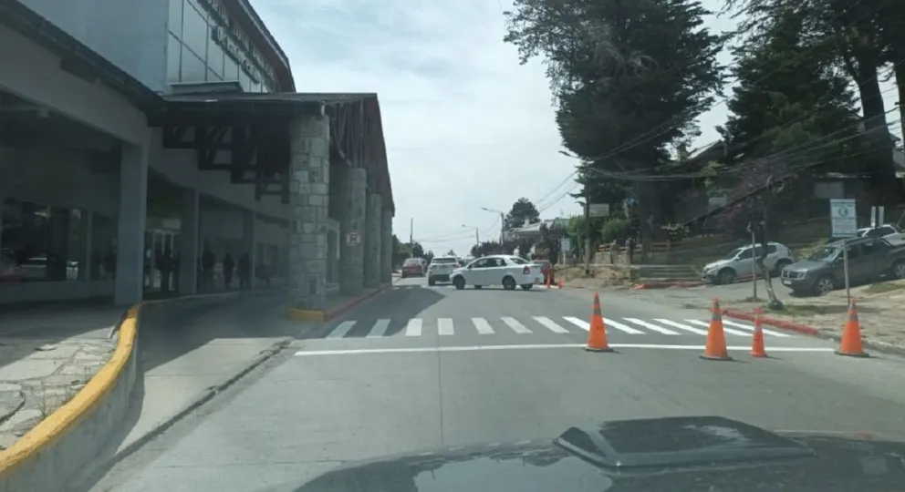 Trabajos de demarcación sobre 12 de Octubre