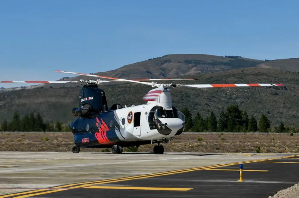 El helicóptero canadiense es el de mayor capacidad de lanzamiento del mundo