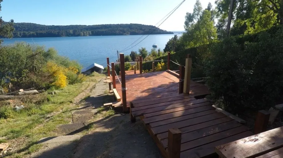 El lago Nahuel Huapi tendrá una nueva bajada a la altura del kilómetro 13 