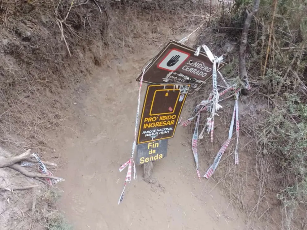Nuevamente, los residuos y actos de vandalismo fueron protagonistas del paisaje natural