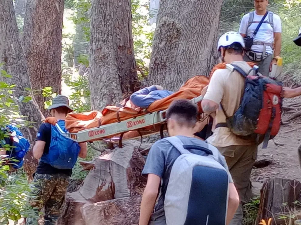 El personal de Parques realizó diferentes intervenciones durante el fin de semana