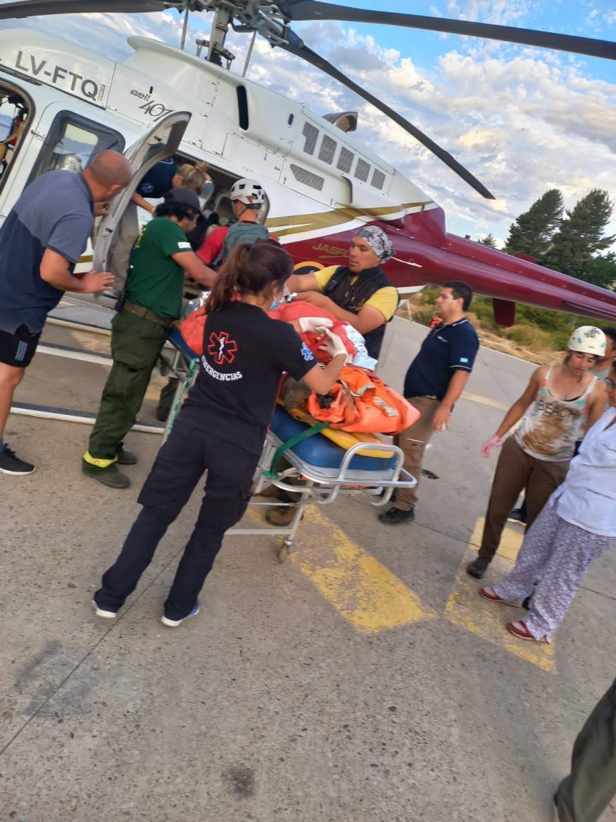 Una persona fue arrastrada por un alud camino al refugio Jakob