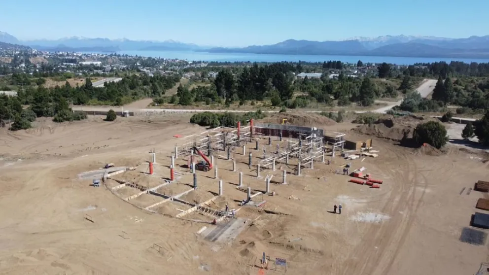 La nueva terminal de ómnibus presenta un avance del 8%