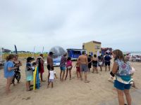 Bariloche se promociona en las playas de Mar del Plata