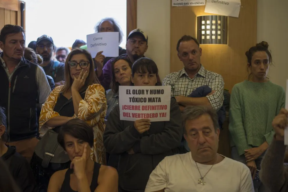 “No vamos a permitir que se vuelva a abrir una nueva celda en el vertedero”