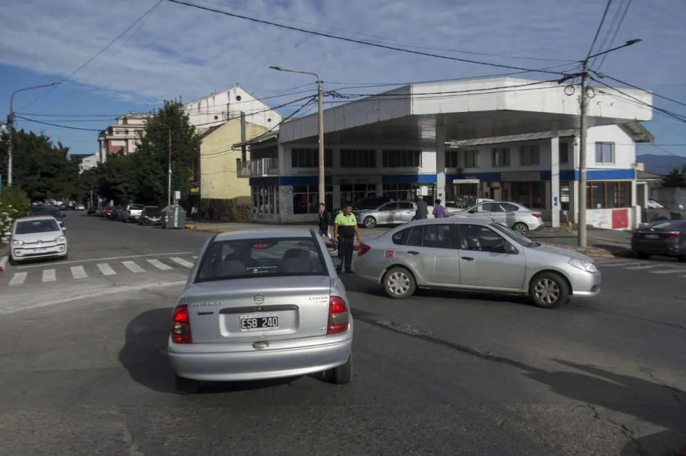Empezó a regir el cambio de sentido de circulación de calles céntricas