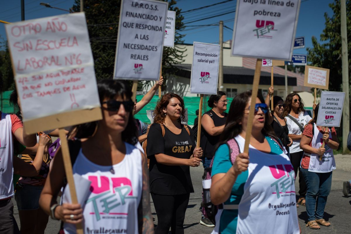 Además del paro, los docentes realizarán distintas movilizaciones