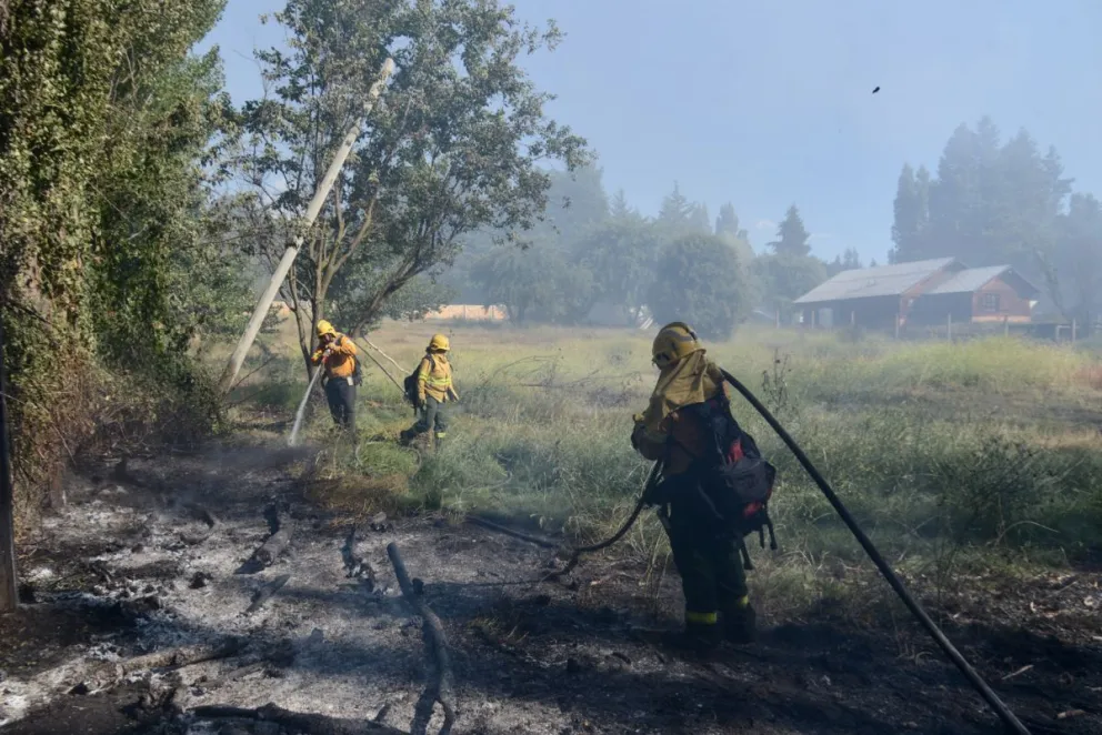 Incendio en el Este: "se notó un trabajo impresionante".
