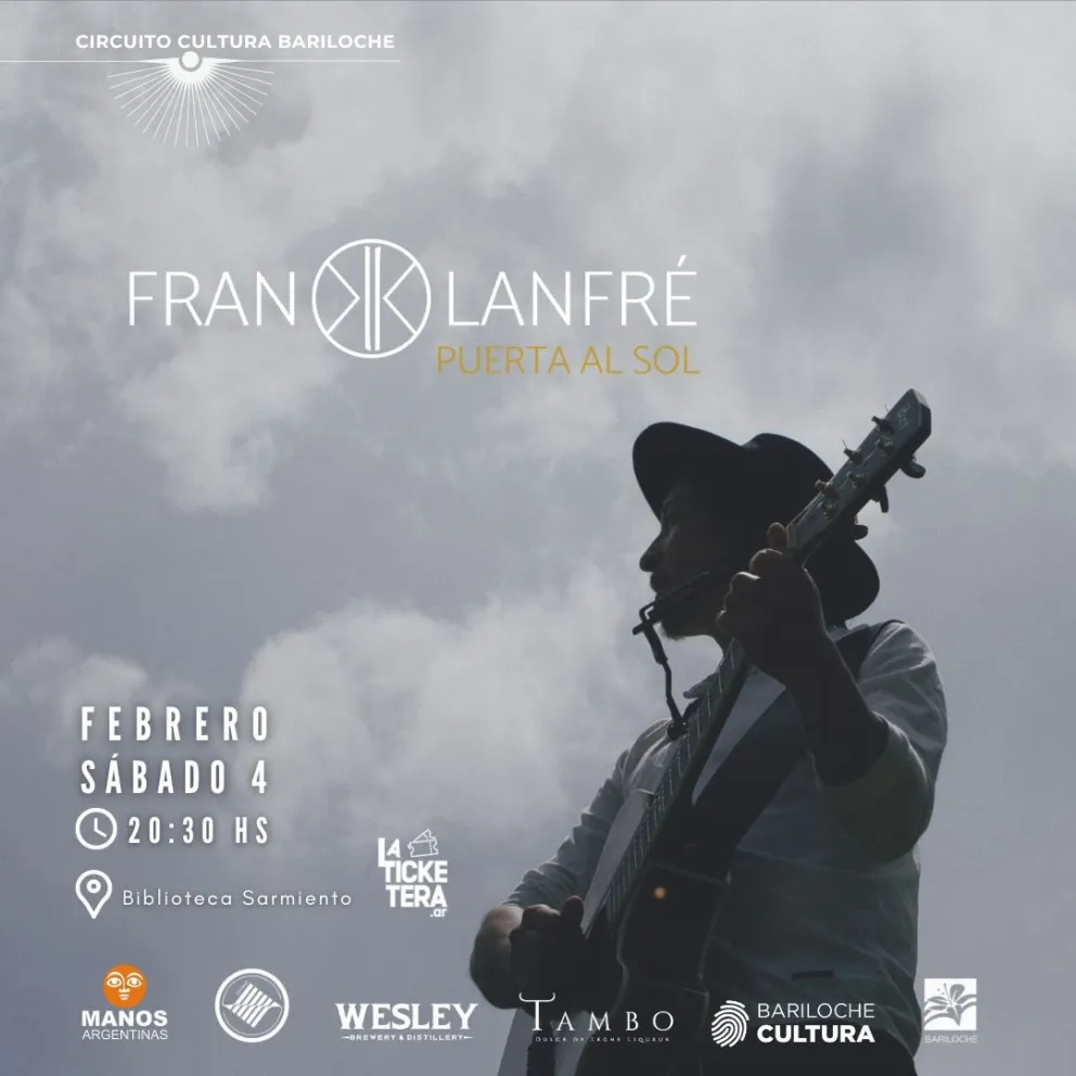 Fran Lanfré se presenta en la Biblioteca Sarmiento