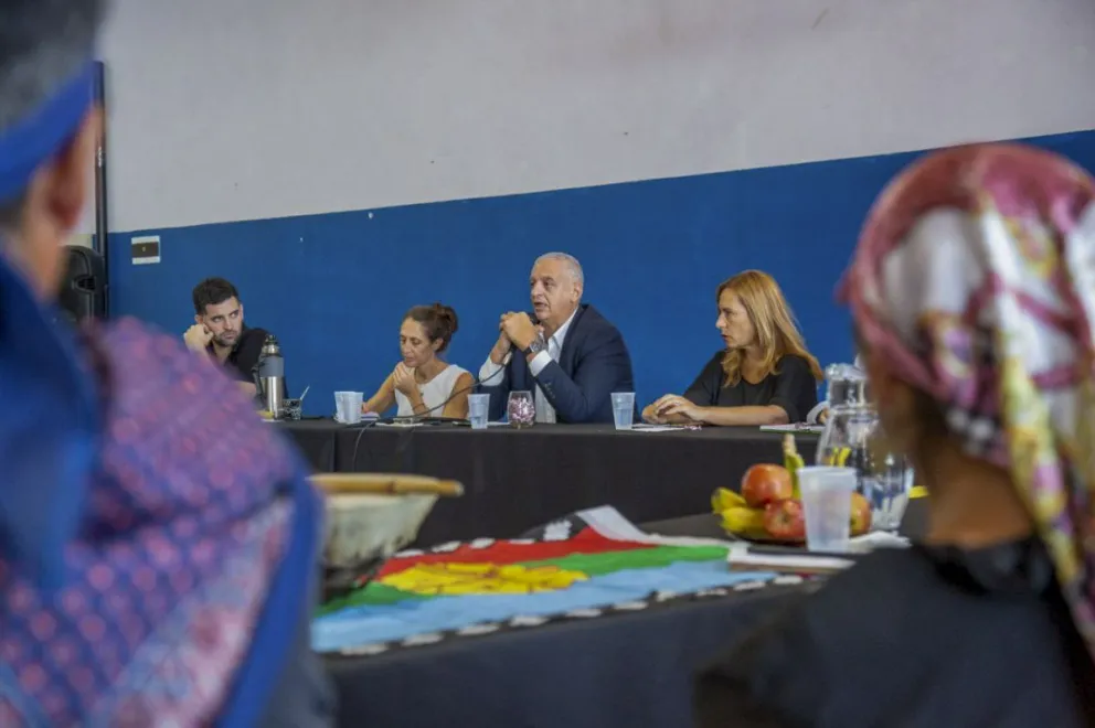 En una nueva mesa de diálogo, se propuso reubicar a la comunidad Lafken Winkul Mapu
