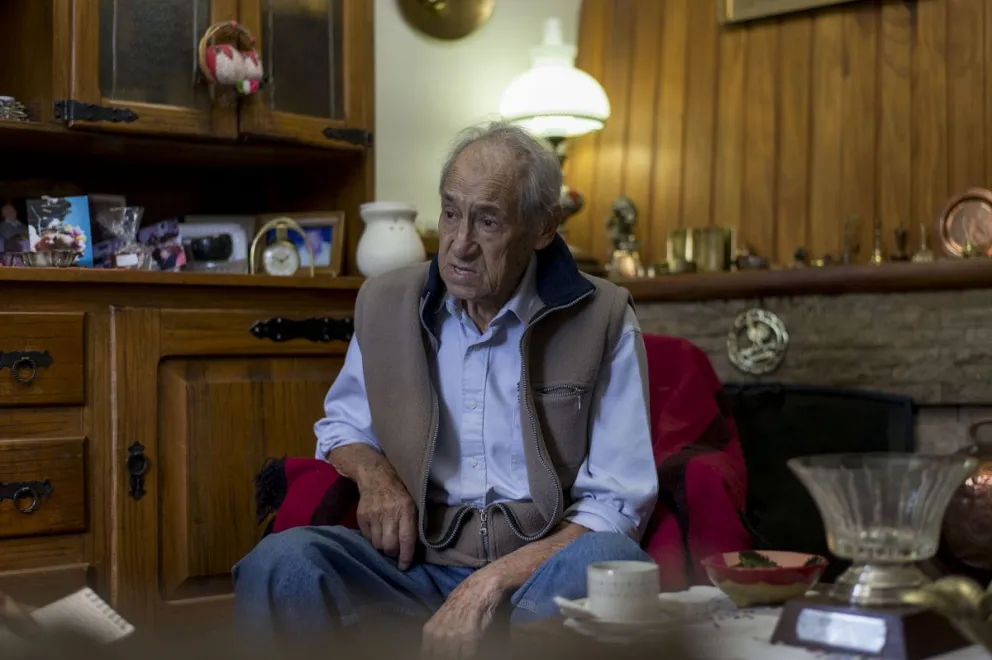 Una vida dedicada a la montaña y Bariloche. El dolor de toda una comunidad por la partida de Vicente Ojeda. Foto: Marcelo Martínez