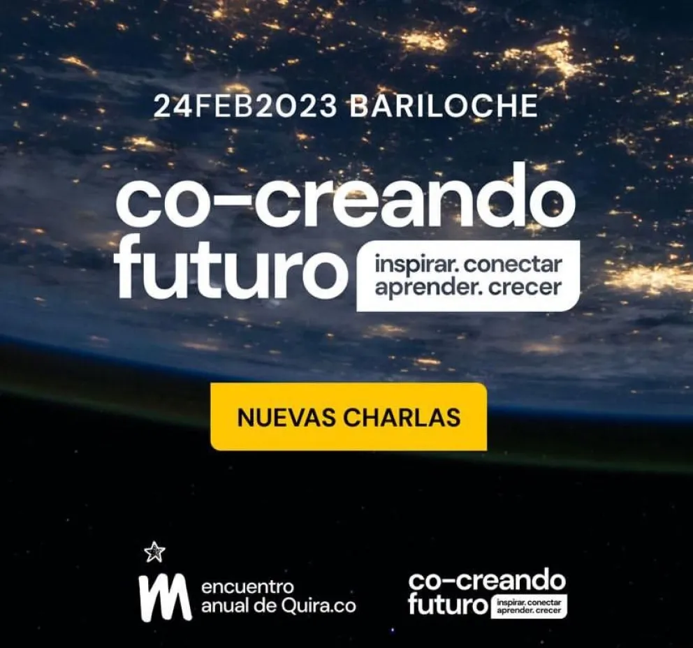 Llega a Bariloche “Co-creando futuro”, un ciclo de charlas inspiradoras