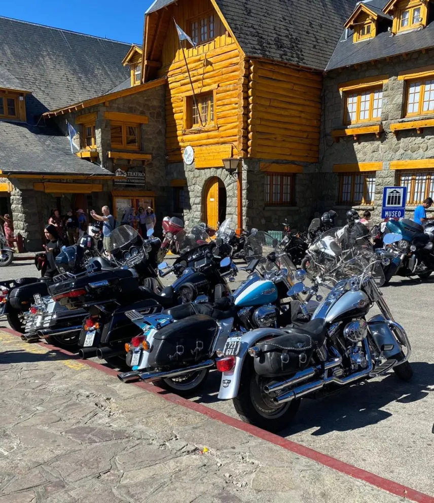 Llegó el séptimo encuentro internacional de Harley Davidson a Bariloche