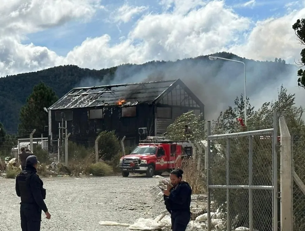Pablo Orellano: "es evidente que el incendio fue intencional"
