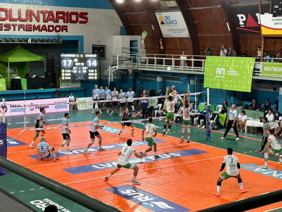 En un gran lunes ganaron Ciudad Voley, Monteros y UPCN de San Juan