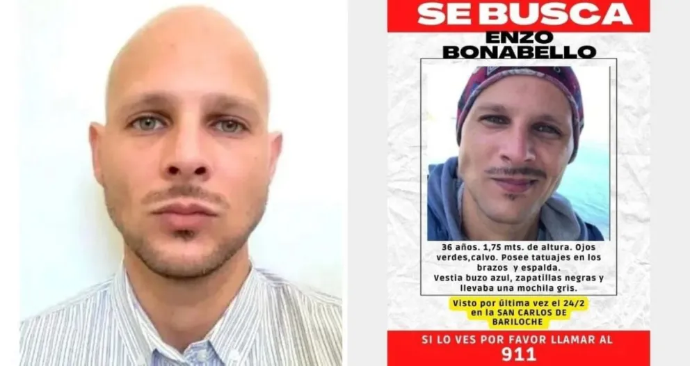 Tras 11 días de búsqueda, no hay rastros de Enzo Bonabello