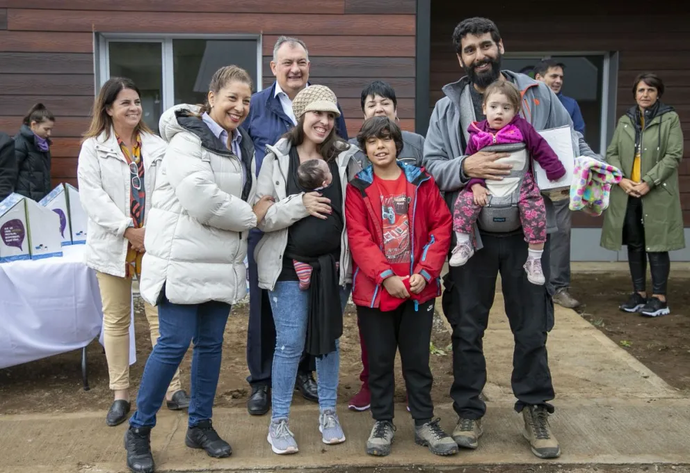 Entregaron 41 viviendas en El Frutillar 