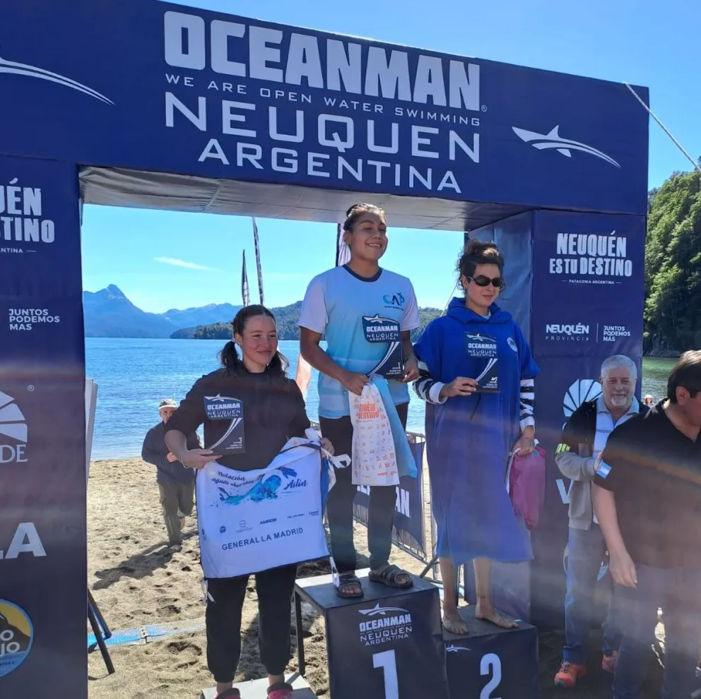 Mayte Puca, la dueña de Oceanman Argentina
