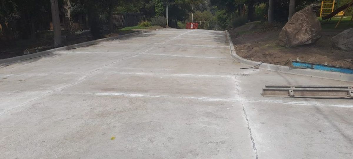 Finalizó la pavimentación de la calle Piedras y ya se puede circular por el lugar