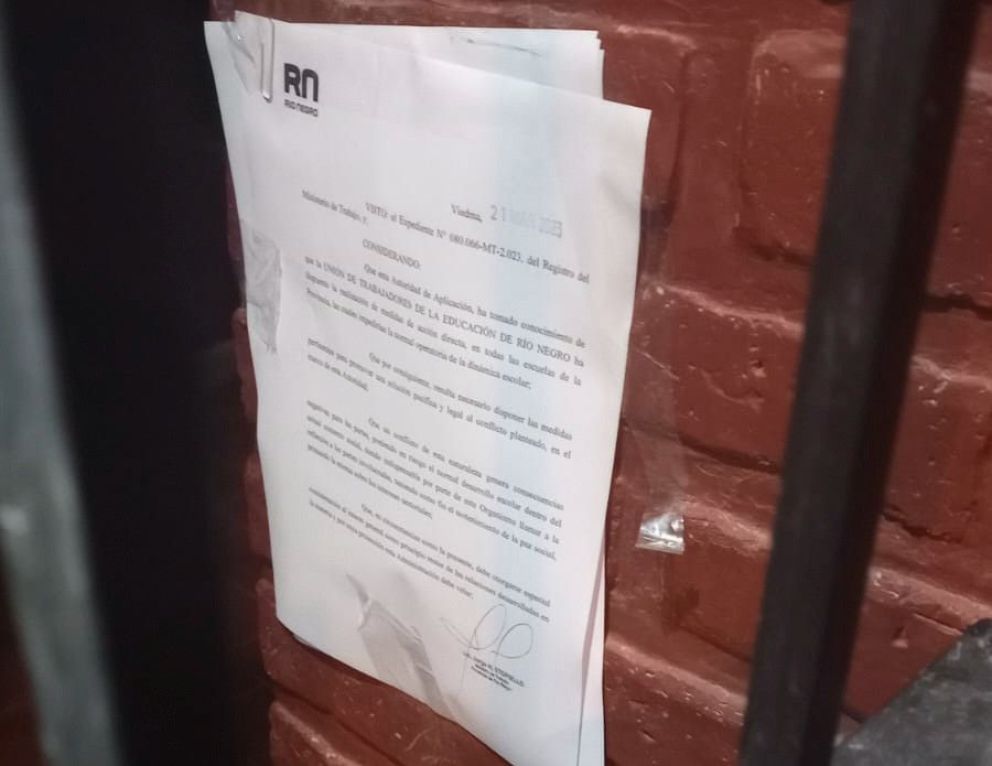 El Ministerio de Trabajo apunta contra UnTER: “Están al borde de la ilegalidad”