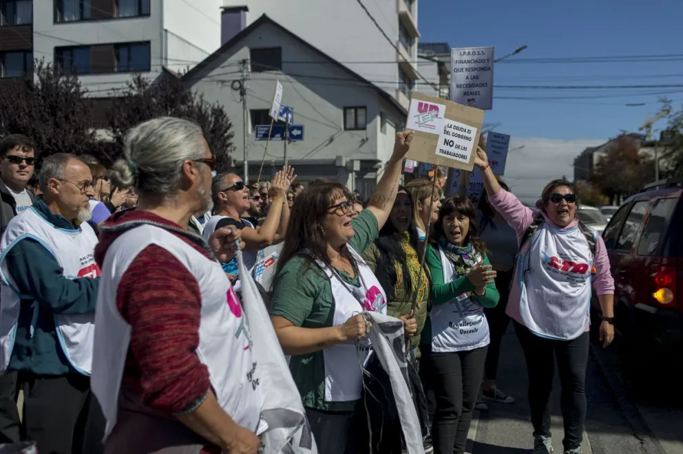 El sindicato reivindicó el reclamo para derogar las resoluciones que regulan el funcionamiento de las auditorías médicas privatizadas. Foto: Archivo, Marcelo Martínez.