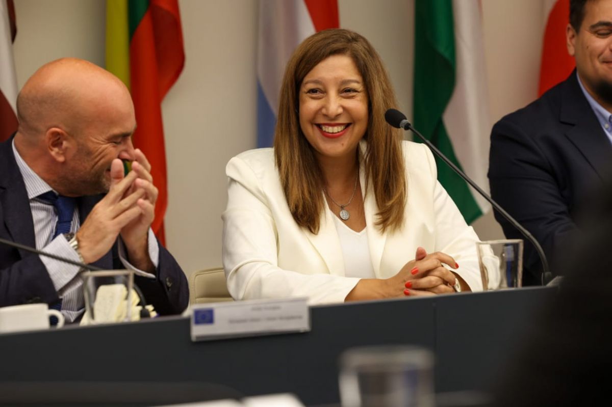 La Gobernadora presentó los ejes estratégicos de desarrollo provincial con la Unión Europea