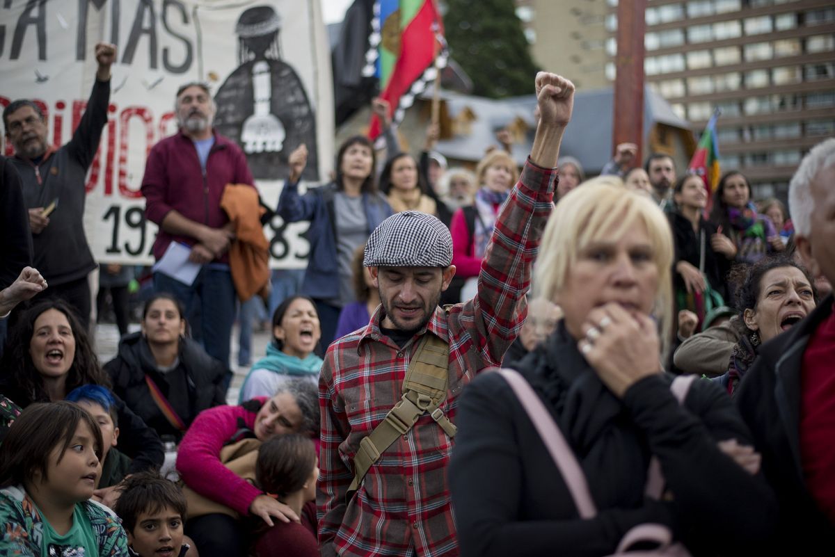 Las imágenes que dejó una nueva marcha por el 24M
